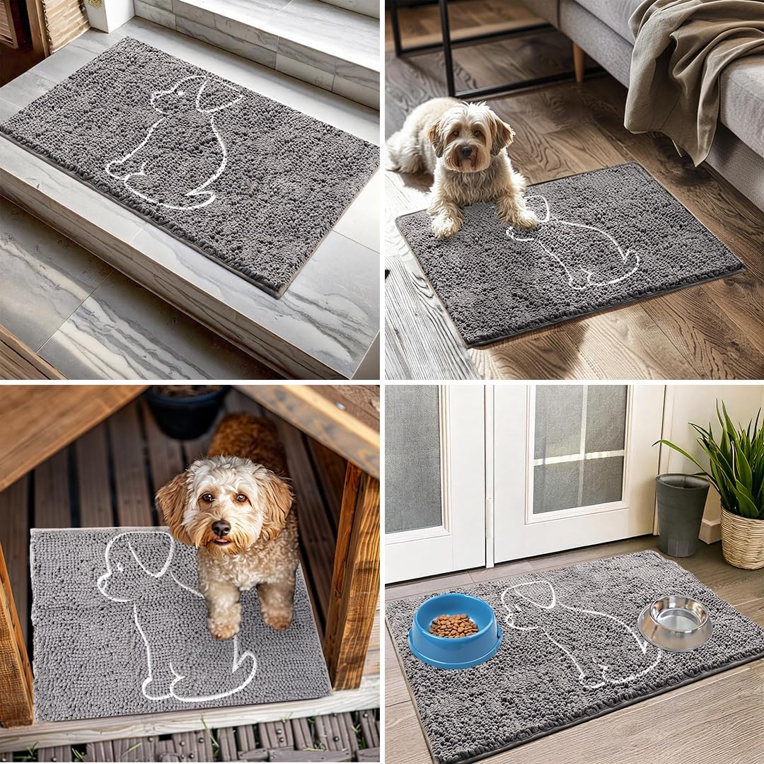Embroidery Muddy Mat® - Dog Sit - Image 4