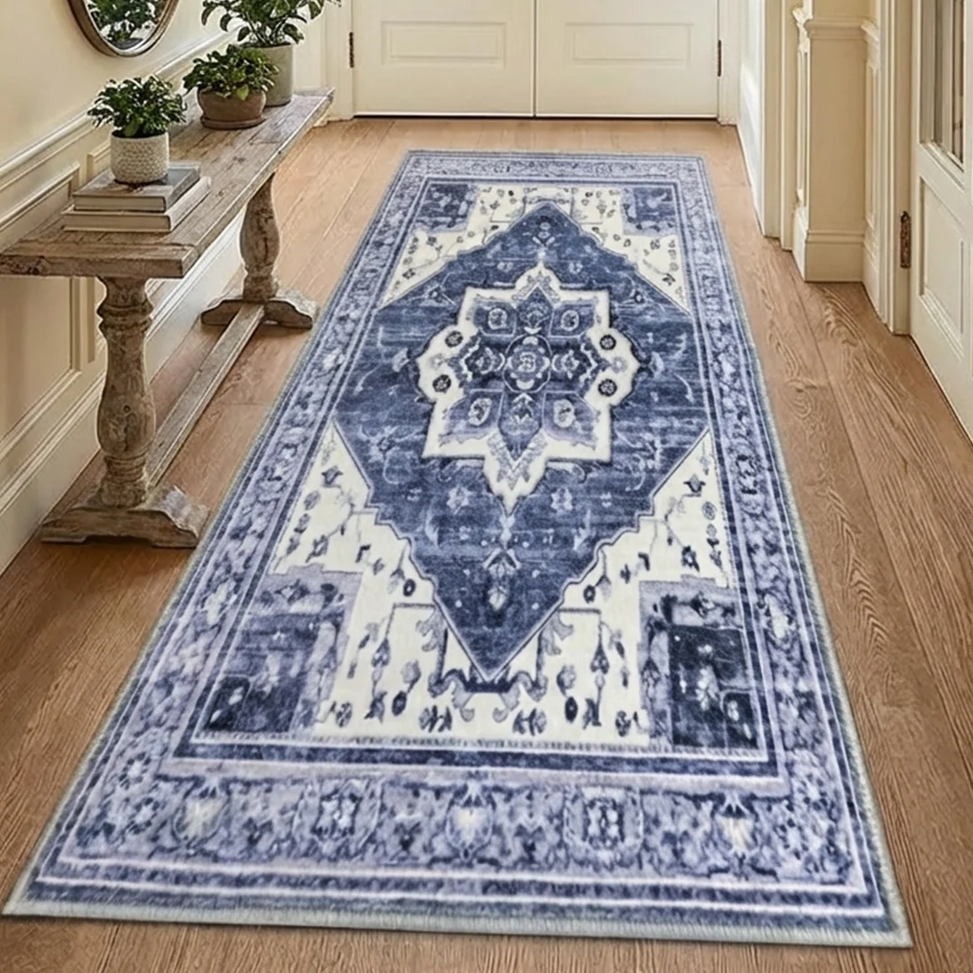 Muddy Mat® Admiral Washable Area Rugs for Living Room, Bedroom & Dining Room – Modern Soft Low Pile Non Slip Carpet – Pet Friendly Waterproof Foldable Rugs for Home - Image 14