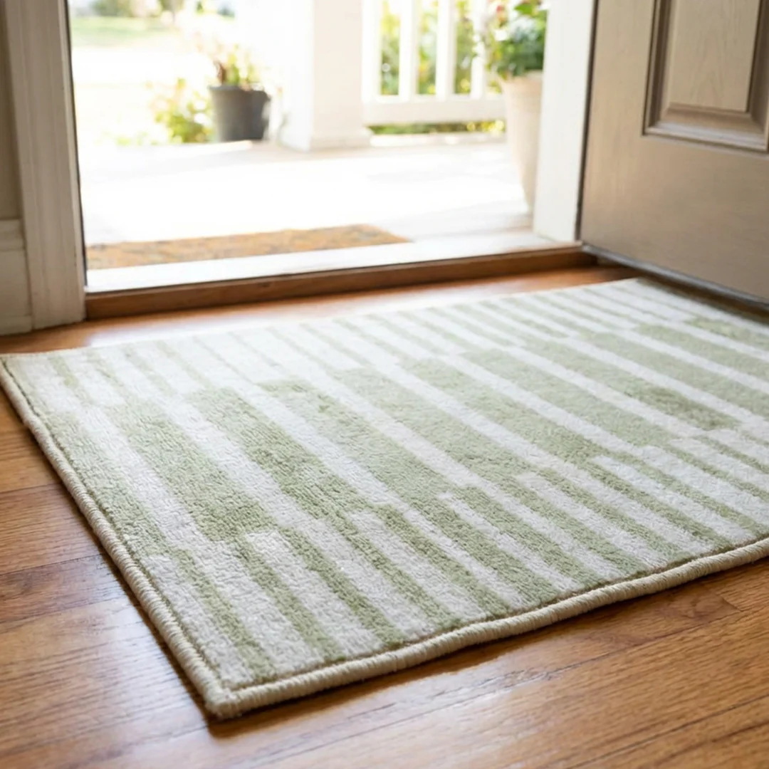 Muddy Mat® Creamline Washable Area Rugs for Living Room, Bedroom & Dining Room – Modern Soft Low Pile Non Slip Carpet – Pet Friendly Waterproof Foldable Rugs for Home - Image 11