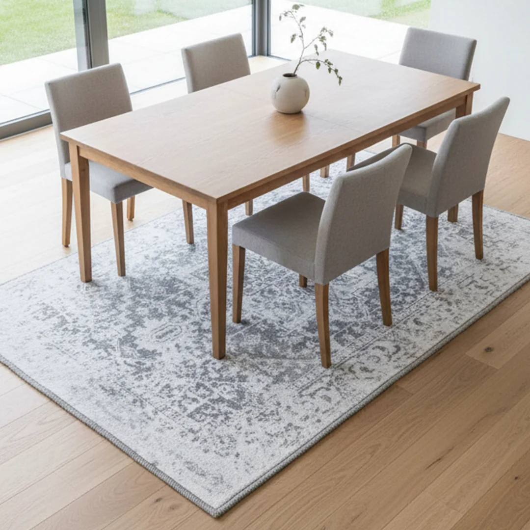 Muddy Mat® Frostbell Washable Area Rugs for Living Room, Bedroom & Dining Room – Modern Soft Low Pile Non Slip Carpet – Pet Friendly Waterproof Foldable Rugs for Home - Image 5