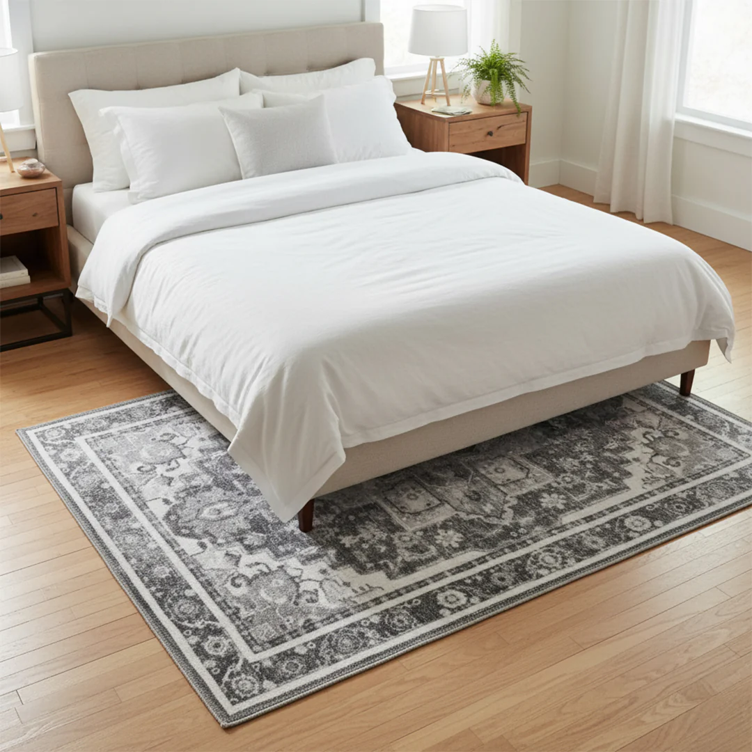 Muddy Mat® Onyx Washable Area Rugs for Living Room, Bedroom & Dining Room – Modern Soft Low Pile Non Slip Carpet – Pet Friendly Waterproof Foldable Rugs for Home - Image 7