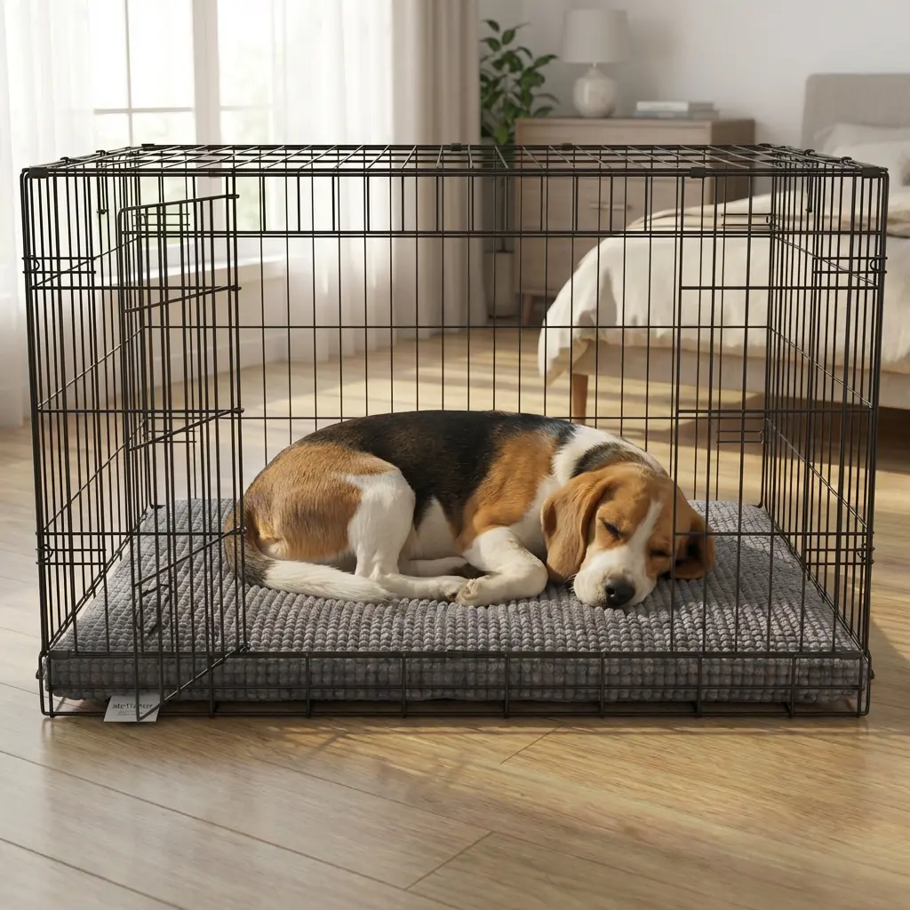 Puppy Pad - Memory Foam Crate Bed - Image 2